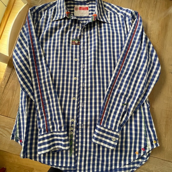 Robert Graham Men’s Large Long Sleeve Shirt - Picture 6 of 6
